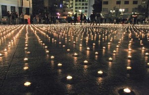 Η κραυγή της σιωπής στην πλατεία Αγίου Νικολάου