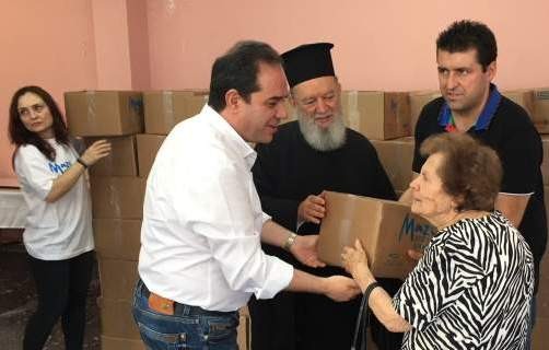 Δωρεάν τρόφιμα σε οικογένειες της Χαλκίδας από την Αποστολή