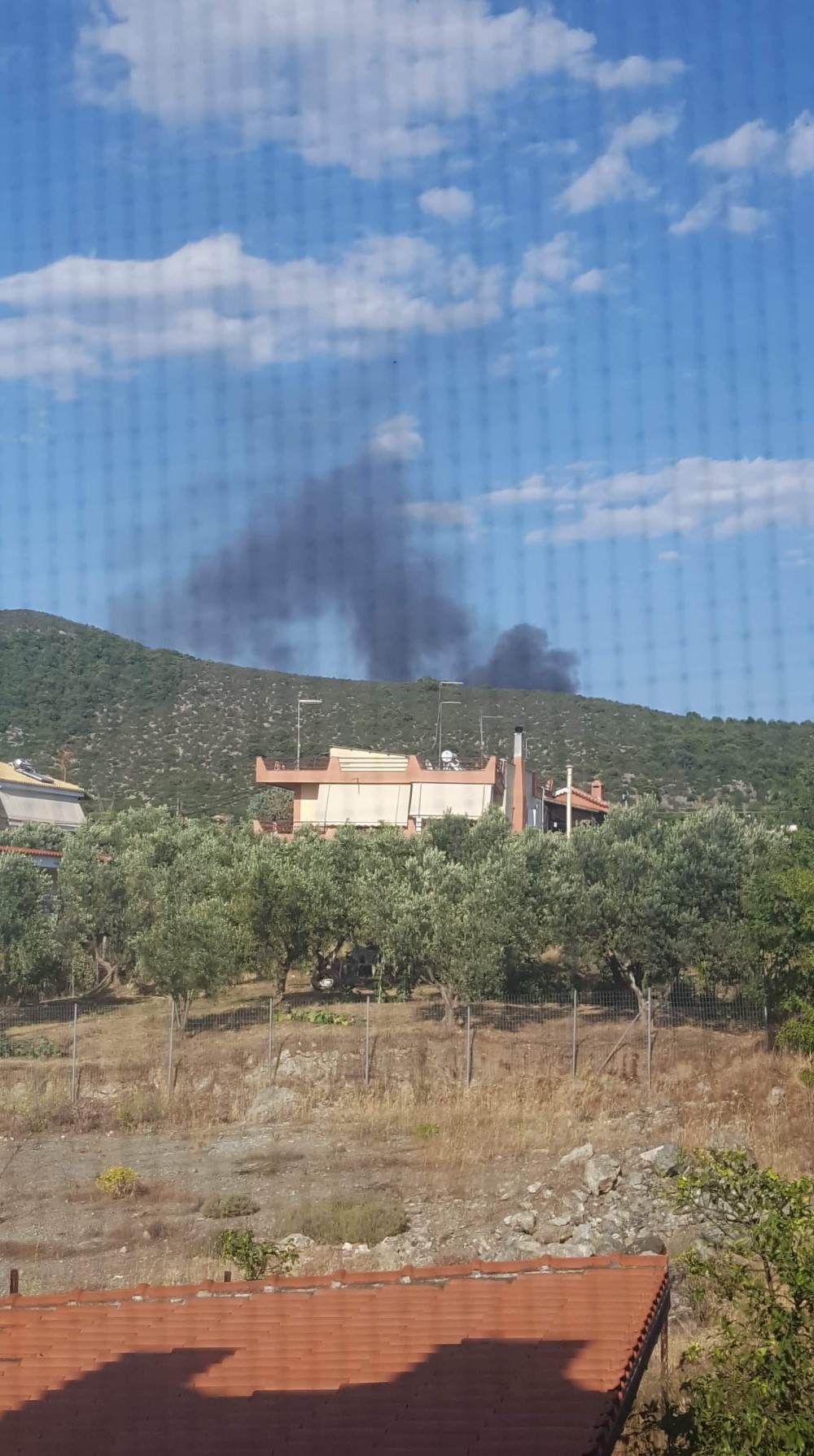 Πυρκαγιά στο ΧΥΤΑ Χαλκίδας