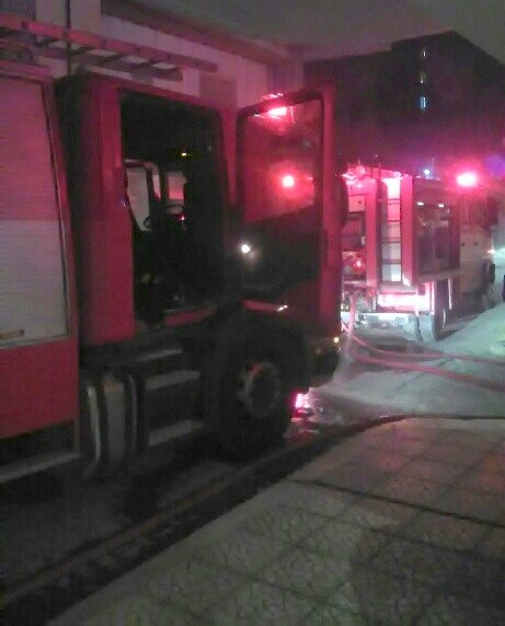 Άρπαξε φωτιά διπλοκατοικία στη Χαλκίδα