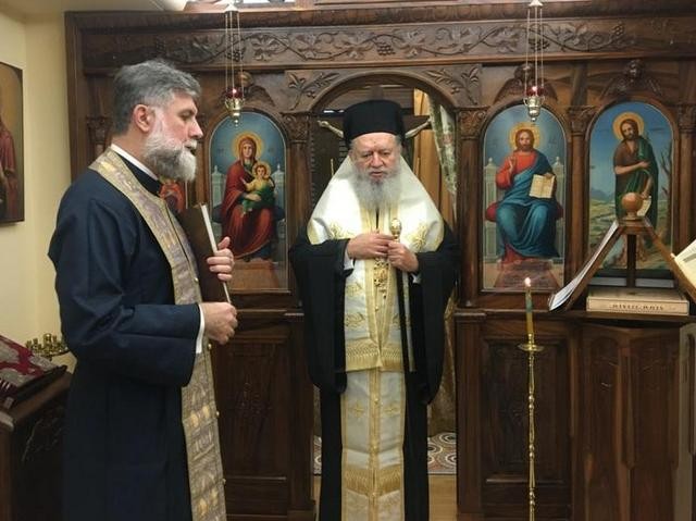 ΧΑΛΚΙΔΑ: Τρισάγιο για τον μακαριστό ιερέα Ηλία Στεφόπουλο από τον Μητροπολίτη