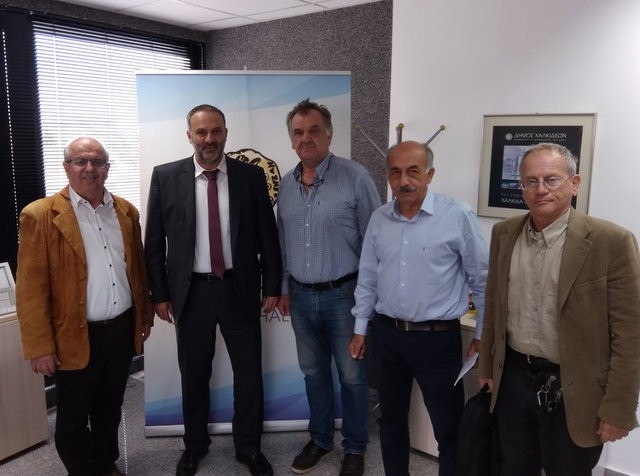 Συνάντηση Μαυραγάνη με Παγώνη για την δημιουργία πίστας ράλι κρος στην Χαλκίδα