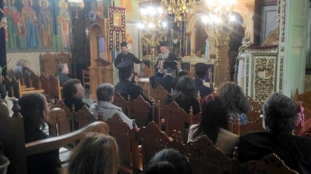 ΙΣΤΙΑΙΑ: Σύναξη ιερατικών ζευγαριών με τον Μητροπολίτη κ. Χρυσόστομο