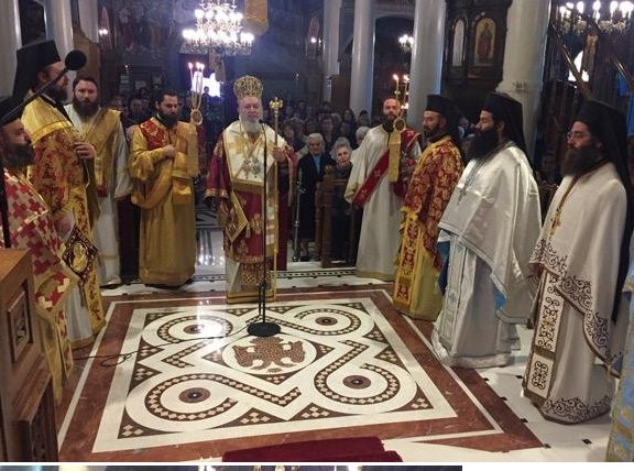 ΧΑΛΚΙΔΑ: Με λαμπρότητα πανηγύρισε ο Μητροπολιτικός ιερός ναός του Αγίου Δημητρίου