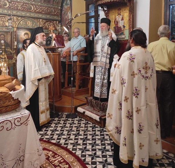 Σε Παπάδες και Γερακιού ο Μητροπολίτης για την γιορτή της Παναγίας