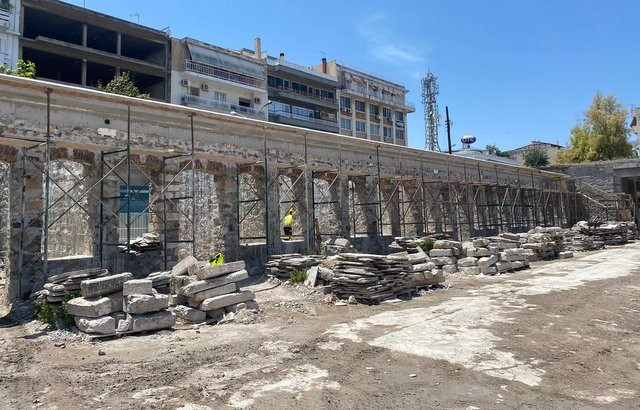 Προχωράει το έργο της Δημοτικής Αγοράς Χαλκίδας- Πότε θα ολοκληρωθούν οι εργασίες