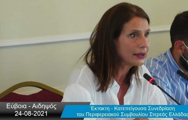 Πυρ και από την Κατερίνα Μπατζελή για την δήλωση Σπανού στο Περιφερειακό Συμβούλιο