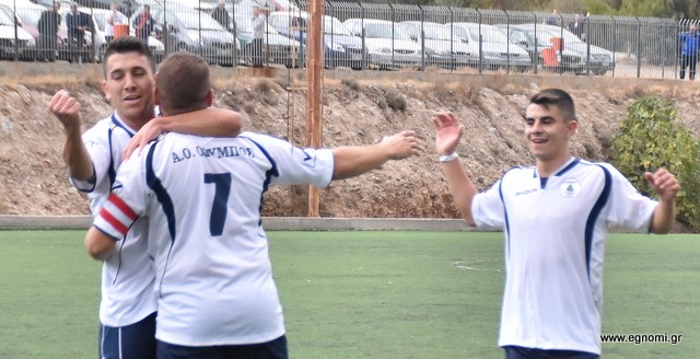 ΟΛΥΜΠΟΣ ΓΥΜΝΟΥ-ΠΑΝΤΡΙΑΔΙΚΟΣ 2-0: Βρήκε λύσεις και πήρε ανάσες