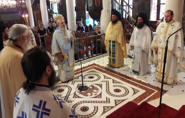 ΧΑΛΚΙΔΑ: Με λαμπρότητα τιμήθηκε η μνήμη του Αγίου Τιμόθεου Επισκόπου Ευρίπου