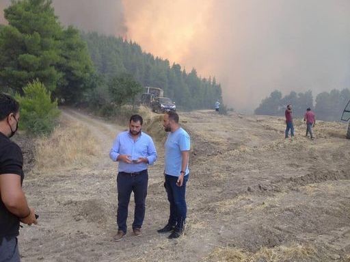 ΧΑΤΖΗΓΙΑΝΝΑΚΗΣ: Ήταν λίγα τα εναέρια μέσα μπροστά στο μέγεθος της φωτιάς
