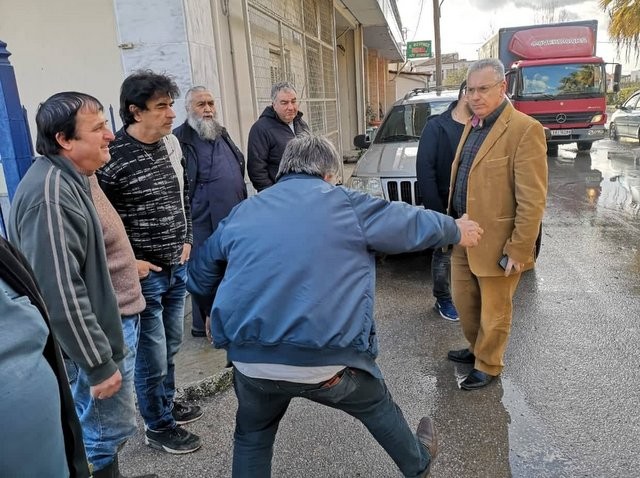 Ανάσταστοι οι κάτοικοι Αγίας Ελεούσας και Δοκού με τις πλημμύρες στην περιοχή τους