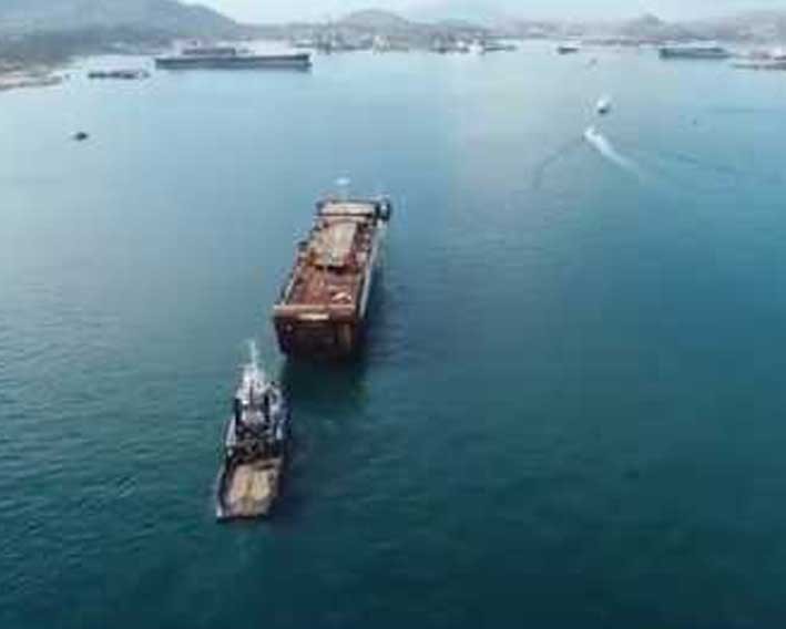 ΚΑΡΥΣΤΟΣ: Βλάβη σε φορτηγό πλοίο με 9μελές πλήρωμα