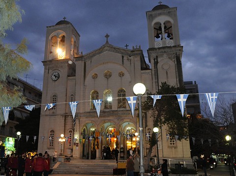 ΧΑΛΚΙΔΑ: Βραδινή θεία λειτουργία στον ιερό ναό Αγίου Νικολάου