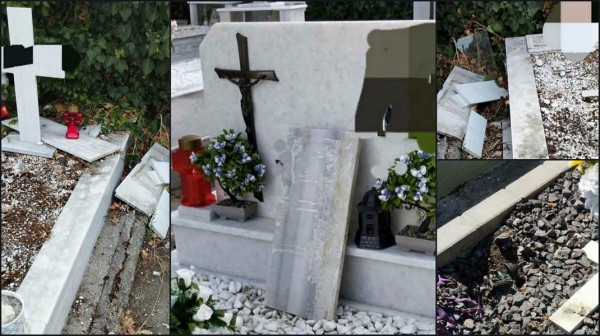 ΒΟΡΕΙΑ ΕΥΒΟΙΑ: Βανδαλισμοί και κλοπές στο κοιμητήριο Ταξιάρχη