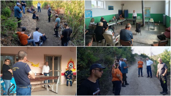 Περιοδεία Μαρίνου στο Μαντούδι – Κάλεσμα για τη συγκέντρωση του Σαββάτου με τον Κουτσούμπα