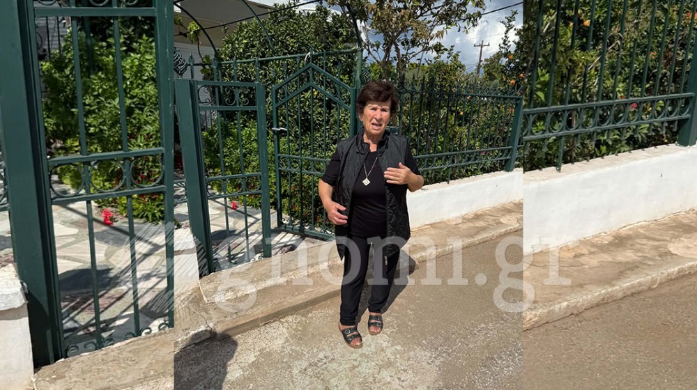ΑΡΤΑΚΗ: Βάζει τσίγκους στην αυλή για να μην πλημμυρίσει (VIDEO)