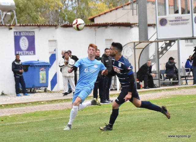 ΑΠΟΛΛΩΝ ΕΡΕΤΡΙΑΣ-ΑΕΚ ΧΑΛΚΙΔΑΣ 5-1: Ξέσπασε και την ...παράδοση έσπασε