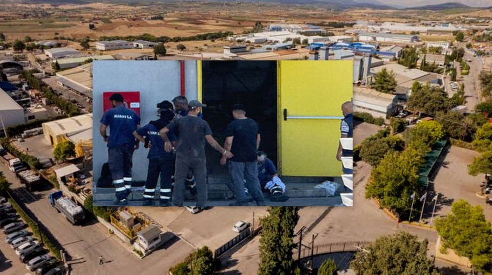 Έκρηξη σε εργοστάσιο στα Οινόφυτα - Δύο εργαζόμενοι τραυματίες (VIDEO)