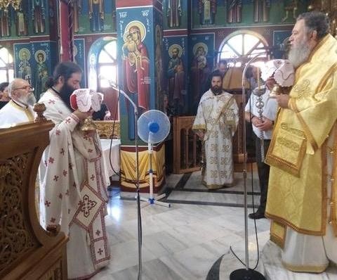 Στην Αμφιθέα λειτούργησε την Κυριακή ο Μητροπολίτης