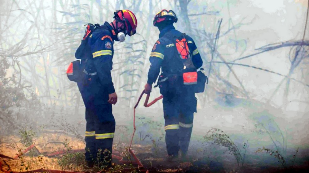 Τραγωδία στη μεγάλη φωτιά του Ρεθύμνου - Δύο πυροσβέστες έχασαν τη ζωή τους