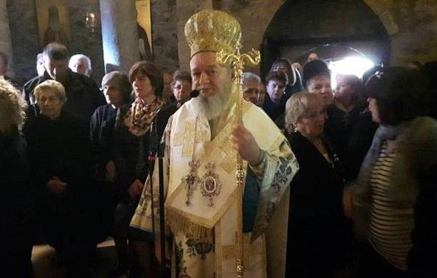 ΦΥΛΛΑ: Πανηγύρισε με λαμπρότητα το μοναστήρι Αγίου Γεωργίου Αρμά