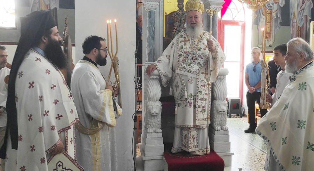 Στην Μακρυκάπα ο Μητροπολίτης Χρυσόστομος