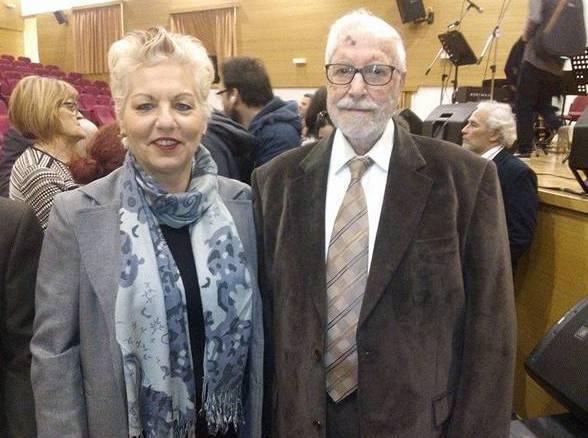 Αρετή Σιόγκα και Γαληνός Λοαυτάρης στην εκδήλωση του Ιπποκράτη