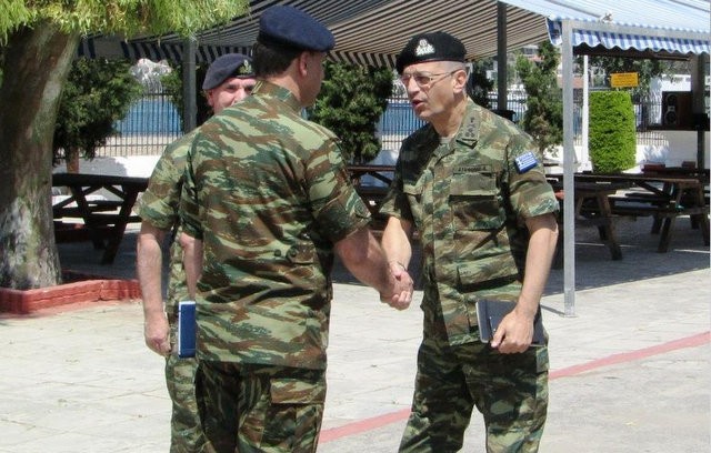 Στη Σχολή Πεζικού ο Αρχηγός ΓΕΣ Αλκιβιάδης Στεφανής