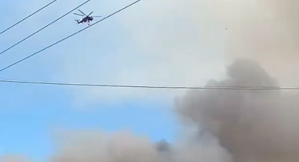 Δασική πυρκαγιά στη Μακρυκάπα - Εκκενώνεται η Τριάδα