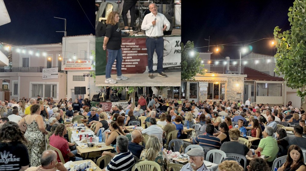 ΜΑΝΙΚΙΑ: ΕΥΒΟΙΑΣ: Υπόσχεση Ζεμπίλη για έργο 22 εκατομμυρίων ευρώ στο πανηγύρι του χωριού
