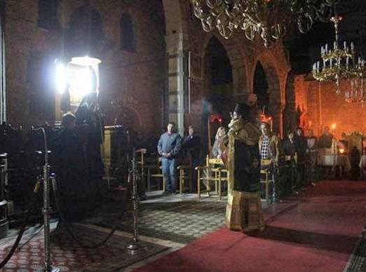 Μικρή αγρυπνία στην Παναγία Οδηγήτρια Χαλκίδας