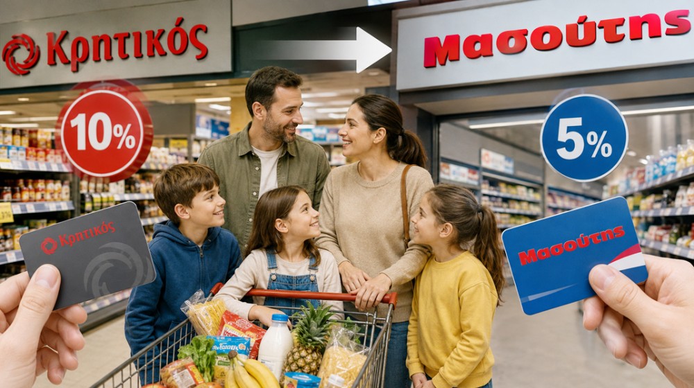 ΤΡΙΤΕΚΝΟΙ-ΠΟΛΥΤΕΚΝΟΙ: Μειώνεται η έκπτωση στα σουπερμάρκετ Κρητικός