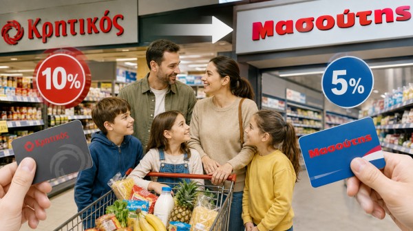 ΤΡΙΤΕΚΝΟΙ-ΠΟΛΥΤΕΚΝΟΙ: Μειώνεται η έκπτωση στα σουπερμάρκετ Κρητικός