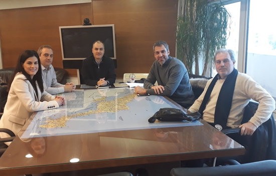 Συνάντηση της Διοίκησης του Οικονομικού Επιμελητηρίου με τον Γιώργο Κελαϊδίτη