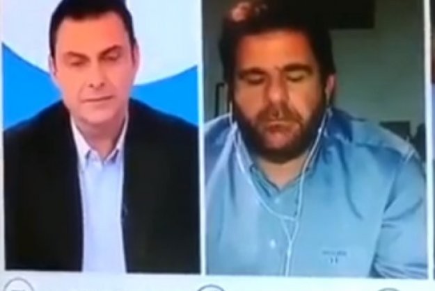 Κοιμήθηκε στον αέρα δημοσιογράφος της ΕΡΤ! (VIDEO)