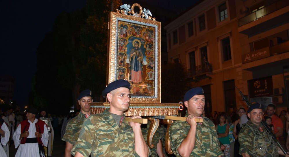 ΧΑΛΚΙΔΑ: Kυκλοφοριακές ρυθμίσεις για τη λιτανεία της εικόνας της Αγίας Παρασκευής