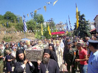 Πεζοπορία 36 χιλιομέτρων για χάρη του Αγίου