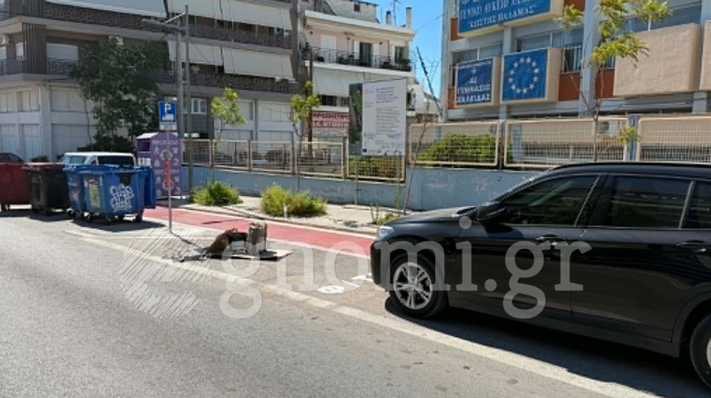 ΟΔΟΣ 28ης ΟΚΤΩΒΡΙΟΥ-ΧΑΛΚΙΔΑ: Κάτοικοι εμπόδισαν τη χάραξη θέσης για μεταφορική