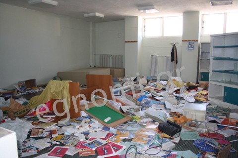 Έκαναν γυαλιά-καρφιά το 3ο-6ο Γυμνάσιο Χαλκίδας