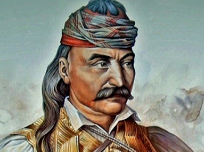 Εκδήλωση στο άγαλμα του Κολοκοτρώνη