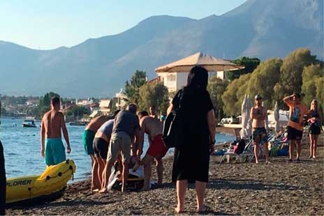 ΑΜΑΡΥΝΘΟΣ: Τραγωδία με λουόμενο το απόγευμα της Δευτέρας