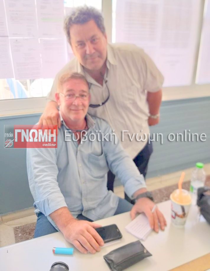 ΕΚΛΟΓΕΣ ΧΑΛΚΙΔΑ: Χαλαροί χωρίς κονκάρδα ο Γιάννης Γκιούσης και ο Μπάμπης Καρκαντελίδης