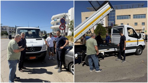 Νέο φορτηγό 3,5 τόνων στον Δήμο Διρφύων-Μεσσαπίων