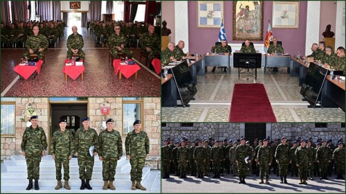 ΧΑΛΚΙΔΑ: Στη Σχολή Πεζικού ο Αρχηγός ΓΕΣ Γεώργιος Κωστίδης