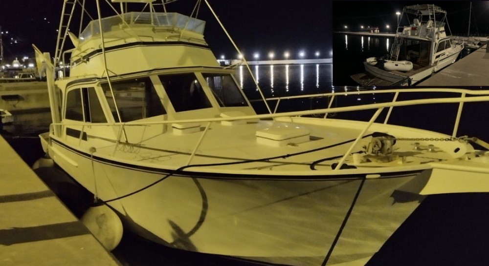 ΒΥΘΟΥΡΗ ΕΥΒΟΙΑ: Με αυτό το σκάφος έφεραν τους 35 λαθρομετανάστες (φωτό)
