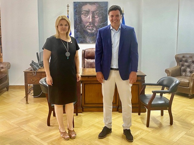 Η Βάκα μίλησε με τον Κικίλια για το κτήριο του παλιού Νοσοκομείου Χαλκίδας