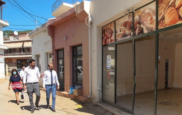 Κλιμάκιο του ΚΙΝΑΛ επισκέφτηκε την Εύβοια