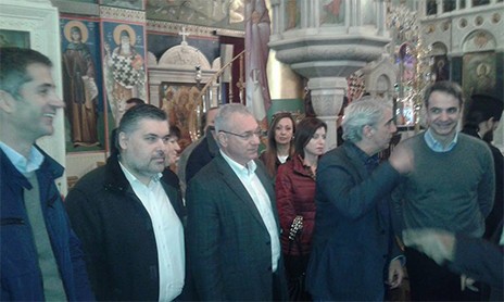 ΕΥΒΟΙΑ: Συνεχίζει την περιοδεία του ο Κυριάκος Μητσοτάκης μετά το ...μυστικό σουαρέ της Χαλκίδας