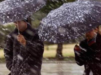 Επιδείνωση του καιρού από σήμερα με χιονόνερο και πτώση της θερμοκρασίας