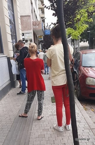ΧΑΛΚΙΔΑ-ΕΛΤΑ: Μεγάλες ουρές λόγω των μέτρων ασφαλείας